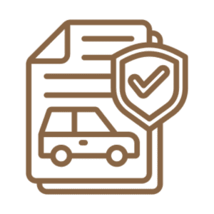 Vehicle protection document illustration